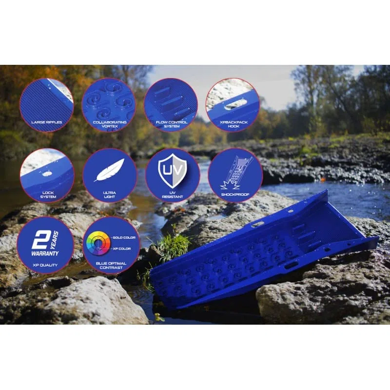spaceshop Canaletta per Oro XP Gold Sluice VS1 Vortex Acqua Ricerca Fiumi Blu Metal Detector