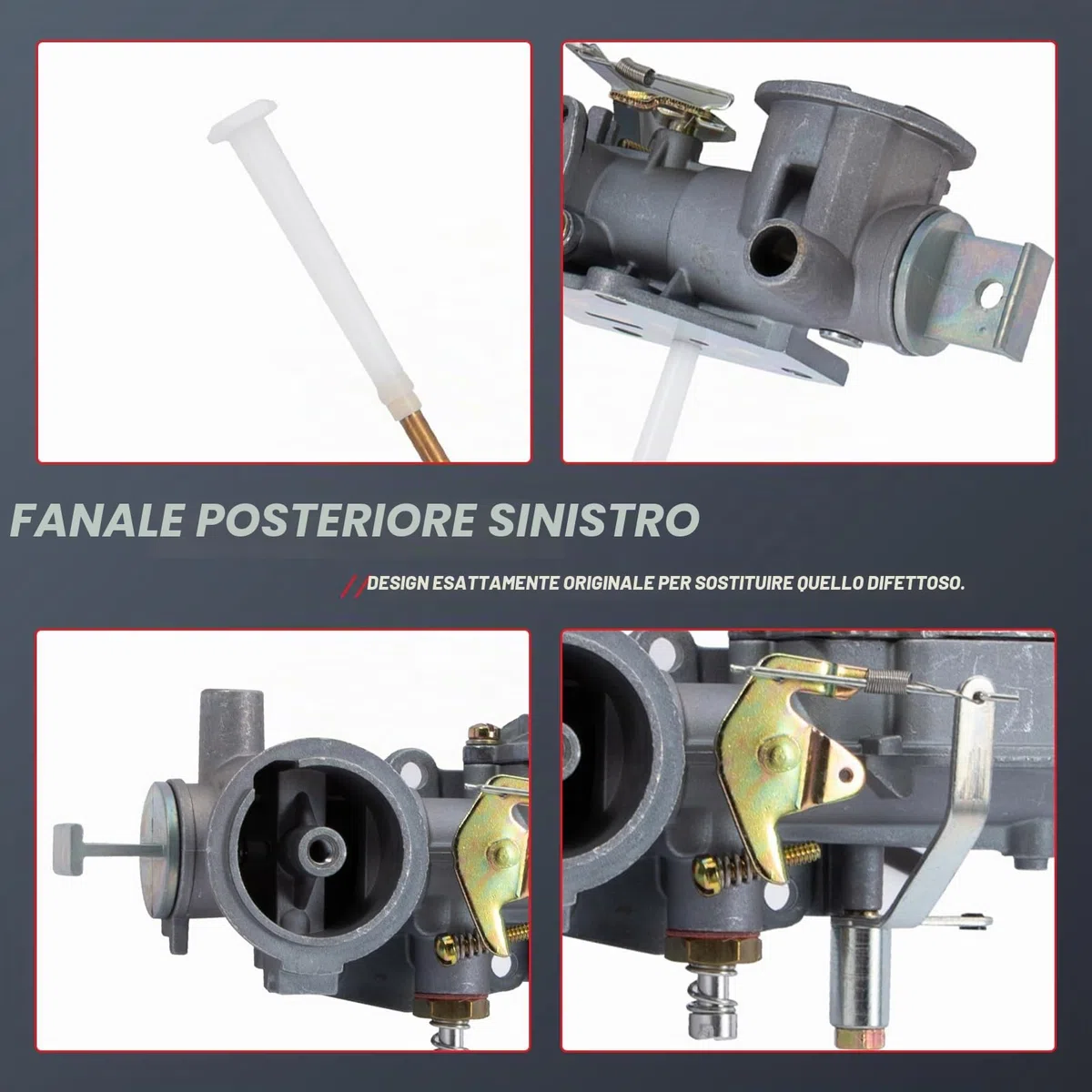Kit carburatore 299437 per 4 tempi, adatto per piccoli motori & Stratton 135200 131231 100200