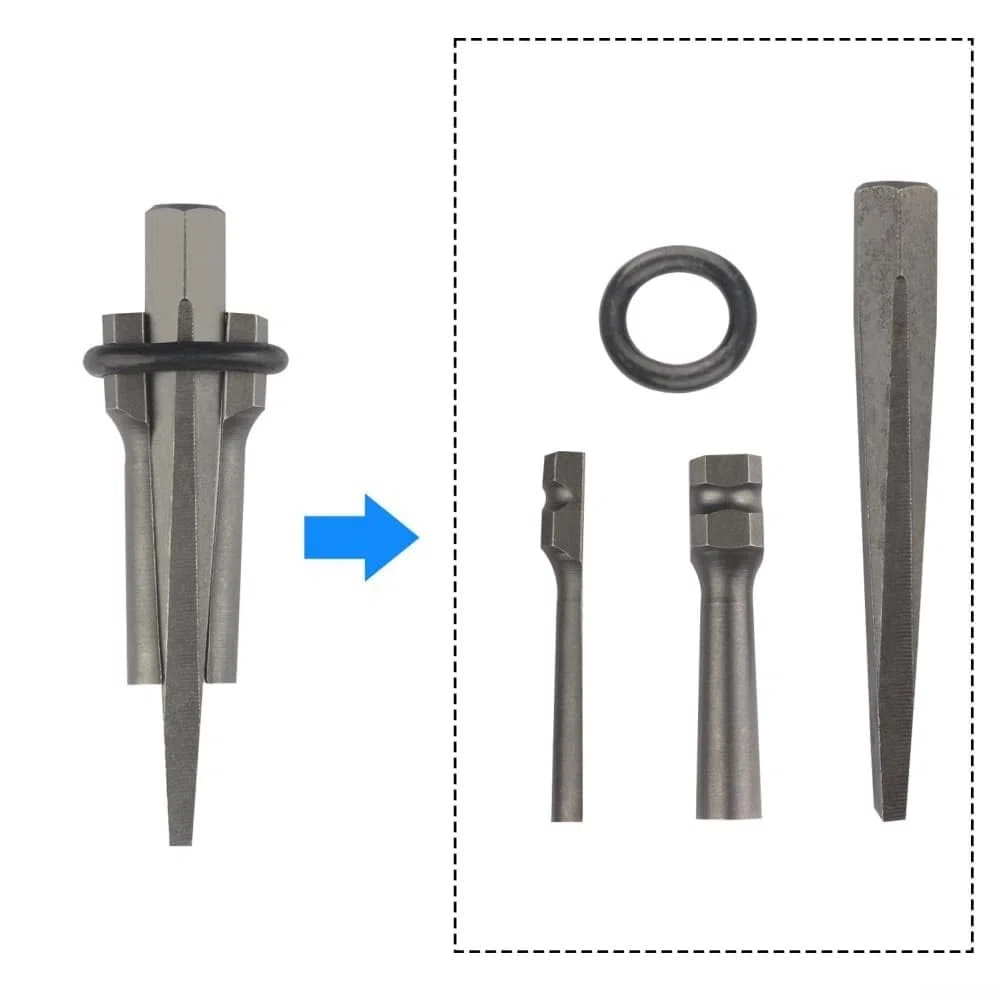 Cunei per spaccare pietre, confezione da 5, 18 mm, kit di separatori per roccia ad alta durezza con spessori per rottura di calcestruzzo e pietra