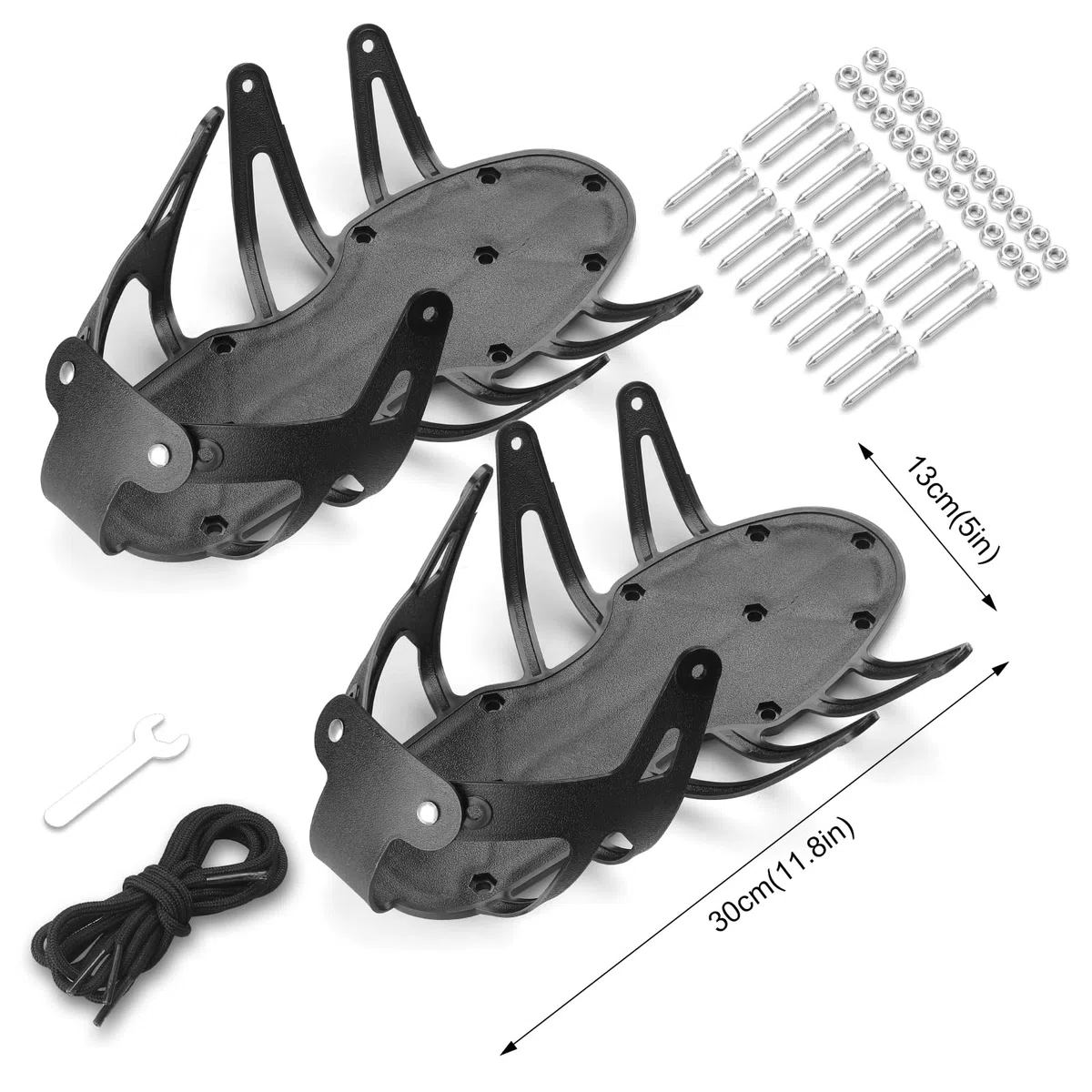 Arieggiatore Prato Scarpe, Scarpe Chiodate per Prato con 22 Chio, Cinghie Regolabili, Scarpe Chiodate Giardino, Scarificatore Arieggiatore Manual, Aeratore Scarpe da Prato per Erba Giardino Patio