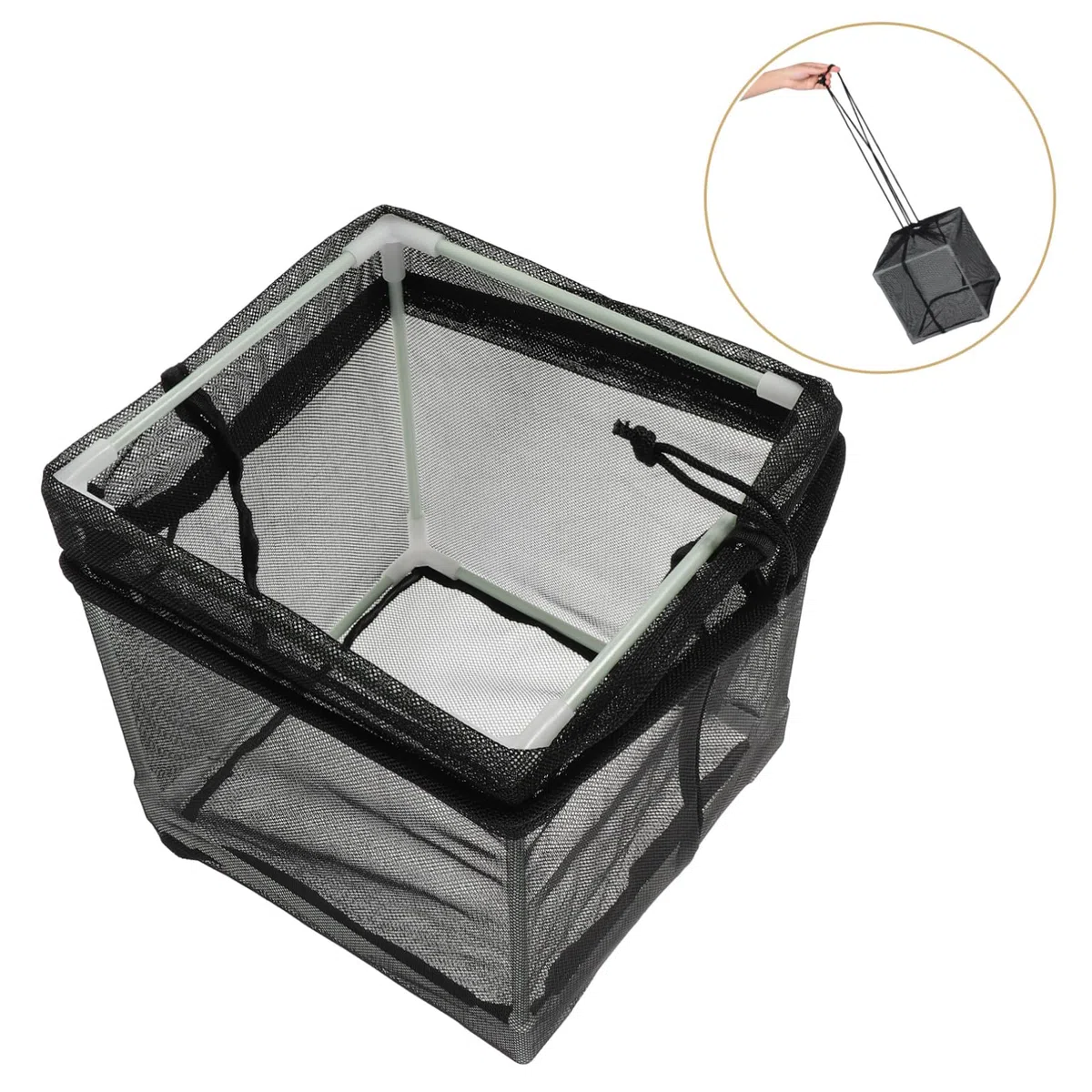 Filtro Anti-Intasamento per Pompa Rete Filtrante Resistente a Maglia Fine Facile Manutenzione Compatibile Diverse Pompe per Acquari e