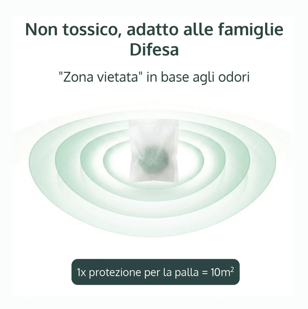 Topi repellent sfere | Ingredienti attivi tra cui zenzero & menta piperita – Sfere repellenti per parassiti, umane e sicure per gli animali domestici, per uso interno ed esterno (confezione da 12)