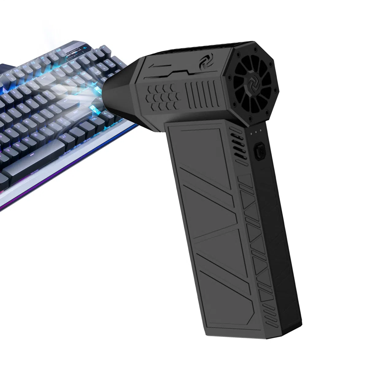 Soffiatore Per Barbecue Portatile Batteria Ricaricabile Da 3000 mAh | Spolveratore ad Aria per Pulizia Soffiatore Portatile Ricaricabile per Attività all'Aperto come Campeggio e Barbecue