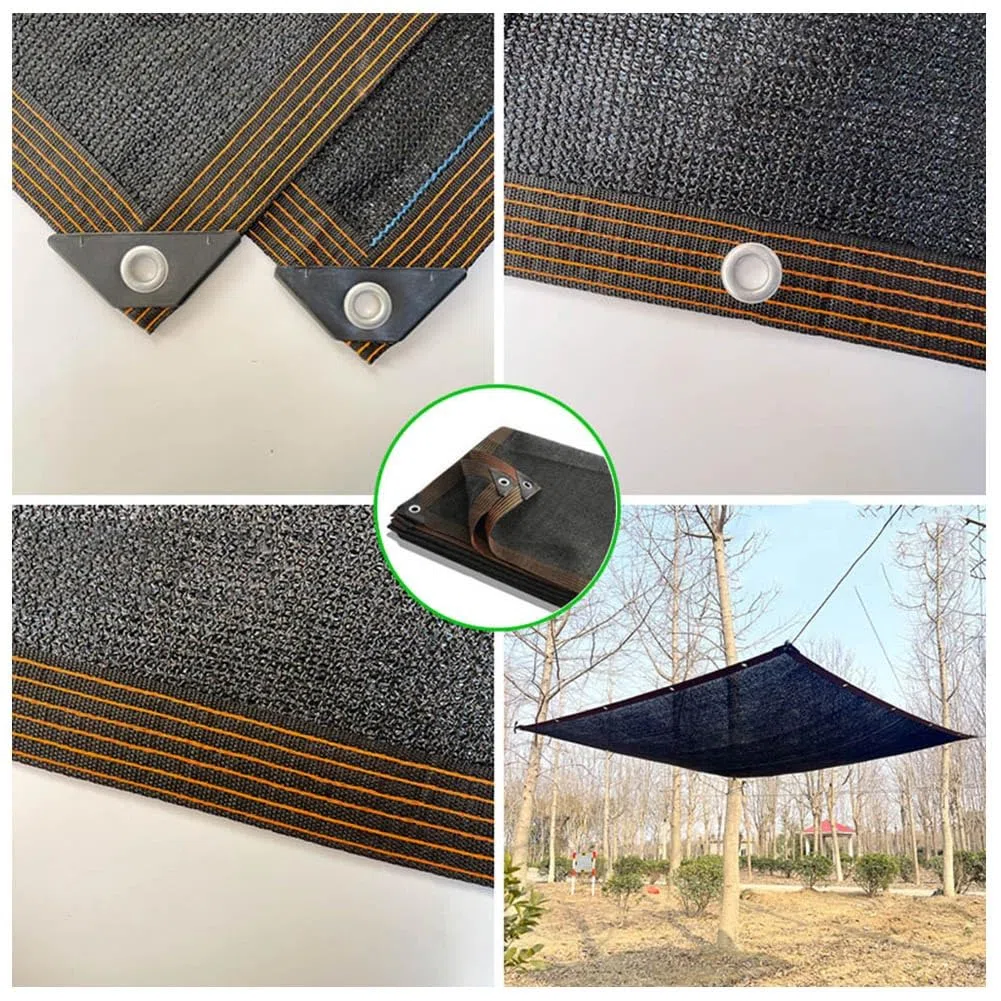 Tenda a vela per esterni, 85% tessuto ombreggiante, resistente telo in rete per patio, giardino e serra, disponibile in misure 2 x 4 m, 3 x 8 m, 4 x 6 m, 6 x 10 m, 8 x 8 m (3 m x 8 m)