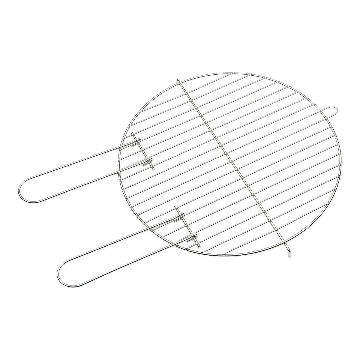 Barbecook Griglia rotonda per barbecue, 40 cm, griglia per barbecue al carbone Basic e Loewy 40, accessorio per barbecue