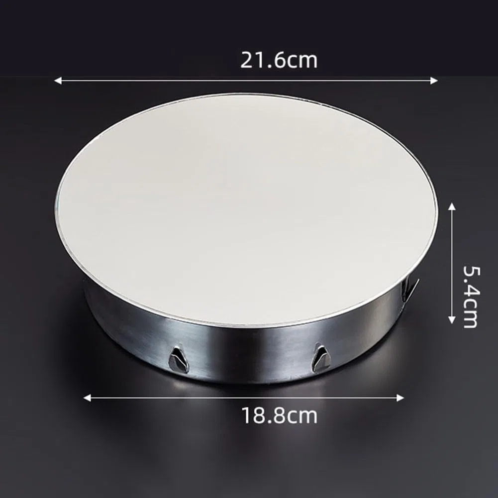 Copertura per foro del camino, tappo per condotto del tubo della stufa, 200 mm, in acciaio , per tubi fognari