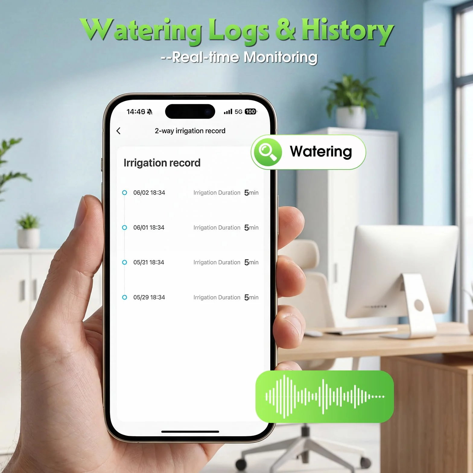 Centralina per Irrigazione WiFi da Rubinetto con 2 Uscite | 2 Uscite con Programmazione Indipendente, WiFi Hub con Controllo Tramite APP, Timer Programmabile e Ritardo Pioggia per Prato