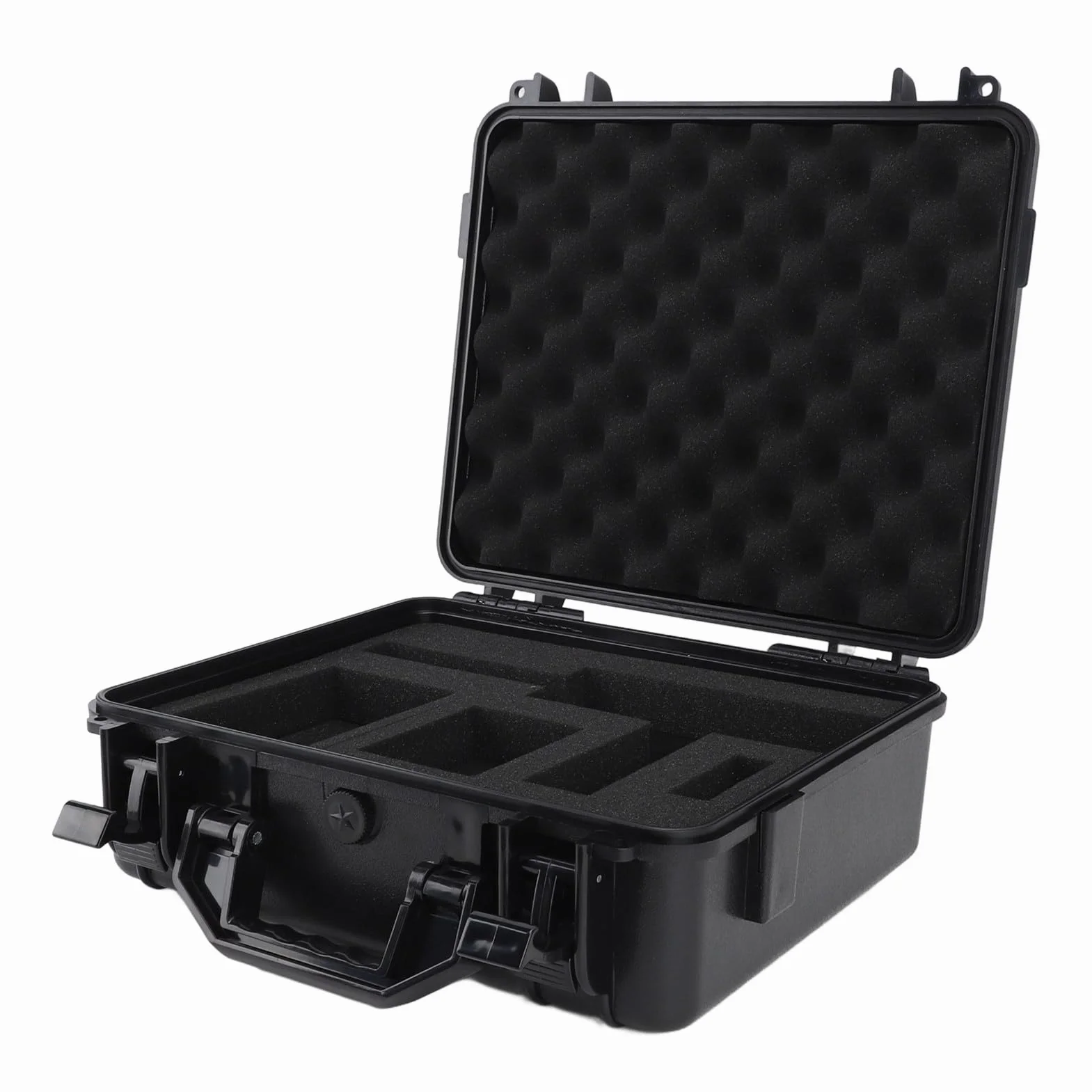 SUNGOOYUE Custodia Protettiva Custodia Rigida in Plastica con Imbottitura in Schiuma 340x313x125 Mm per Metal Detector da Viaggio per Uso Sul Campo da Parte di Hobbisti e Tecnici