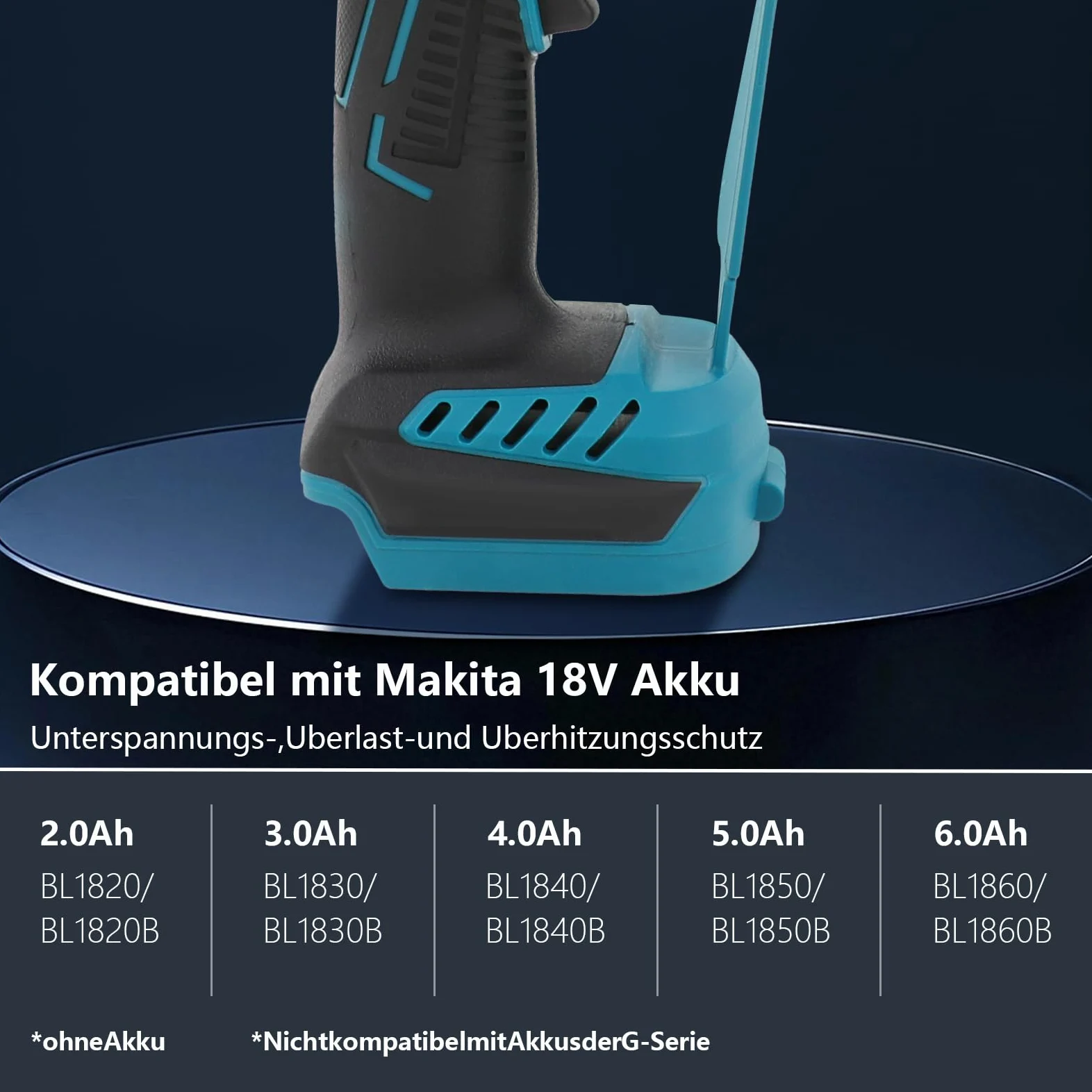 Potatore elettrico a batteria da 18 V, manico telescopico con piastre guida intercambiabili da 15,2 cm e 20,3 cm e seghetto elettrico abbinato, per potatura di alberi, potatura e cura del giardino