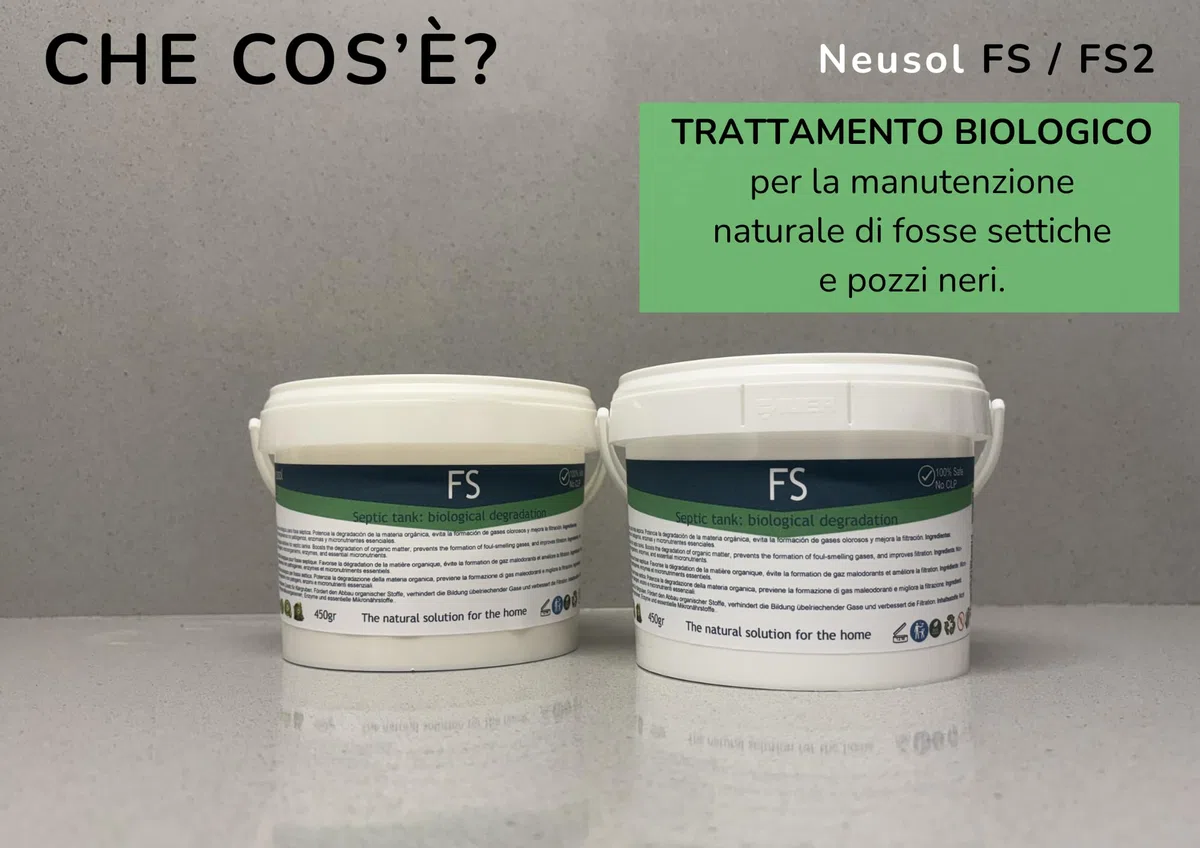 FS - Attivatore biologico Trattamento Batteri Enzimi Fossa settica Pozzo nero Elimina gli odori Migliora la filtrazione Previene gli intasamenti Riduce lo svuotamento/pulizia