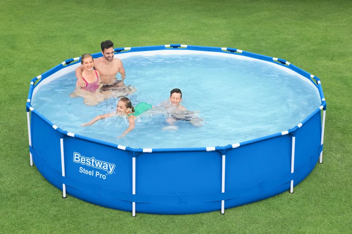 Bestway 5612E Piscina Fuori Terra Steel PRO da 396 x 84 cm