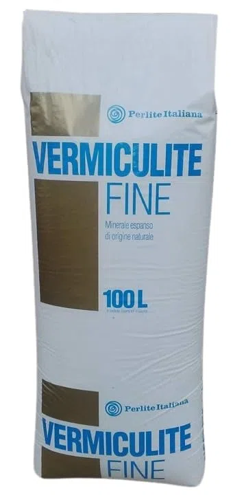 Vermiculite Sacco LT.100 INERTE SUBSTRATO Leggero FAVORISCE LA Nascita dei Semi