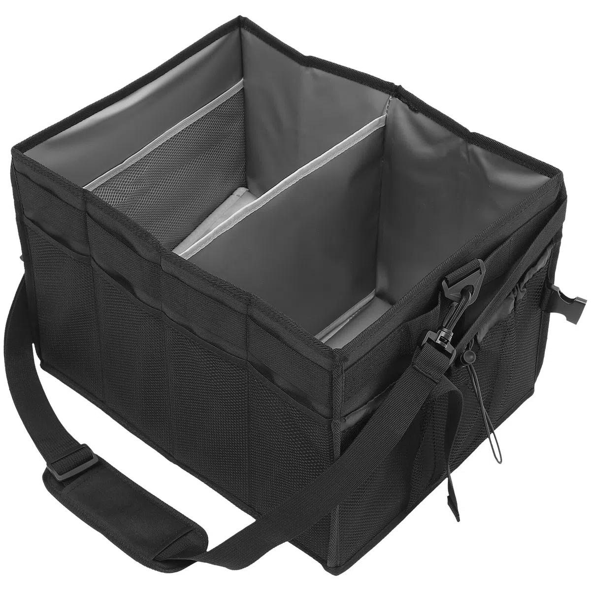 VICASKY Cassetta Organizer per Barbecue Esterno, Porta Utensili e Condimenti, Realizzata in Oxford Cloth, per Campeggio, Picnic e Giardino