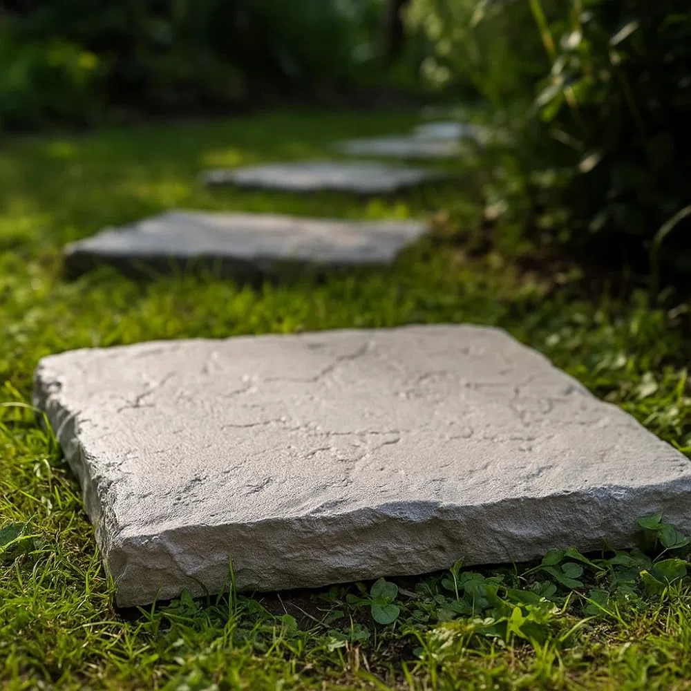 FORTUNATO Camminamento Giardino Cemento Effetto Pietra Lastre 60x90 cm Sp.4 cm Vialetto Percorso Cortili Bordo Piscina