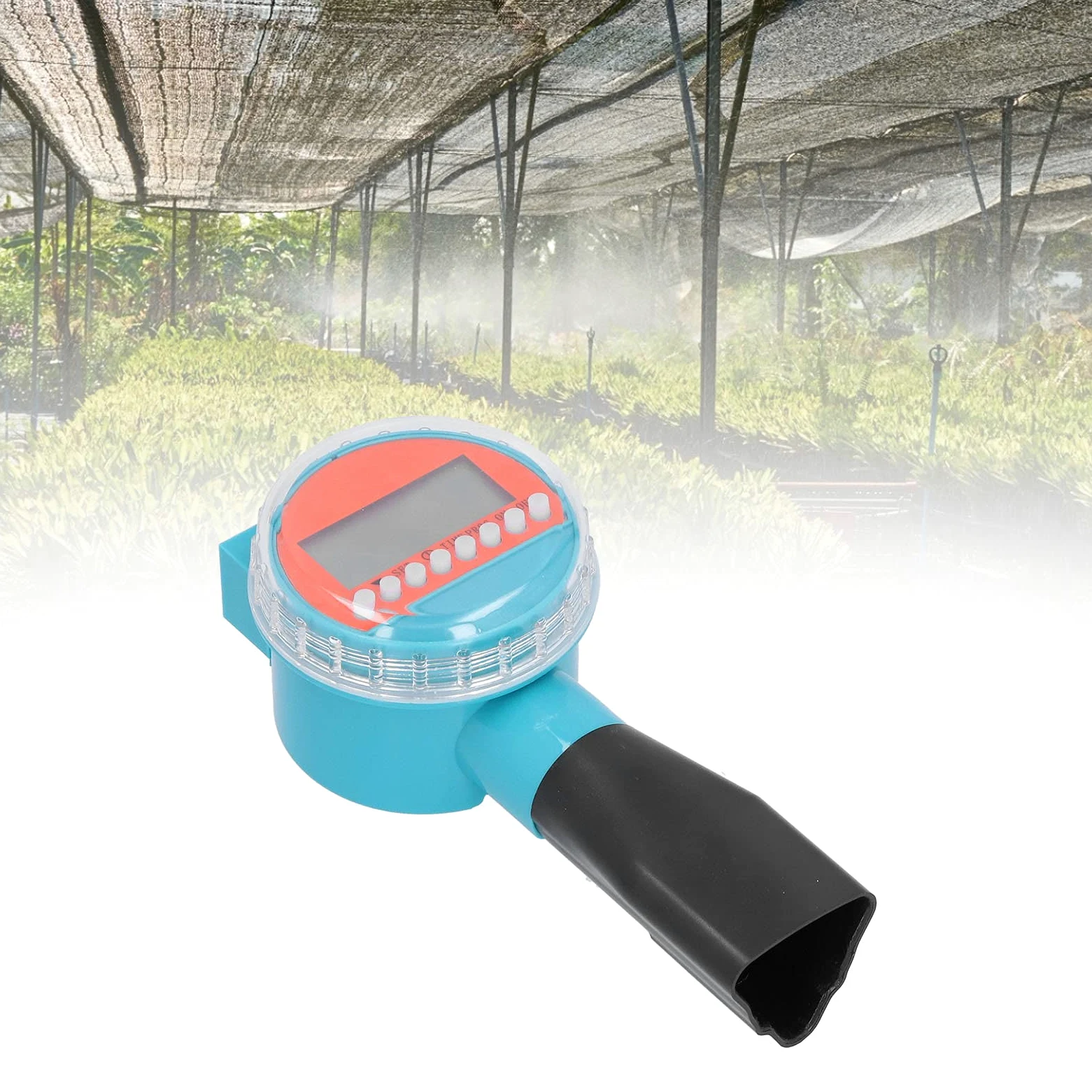 Programmatore Irrigazione con Sensore Pioggia, Timer Acqua Giardino Automatico, Centralina Irrigazione per Prato, Efficiente per Irrigatore