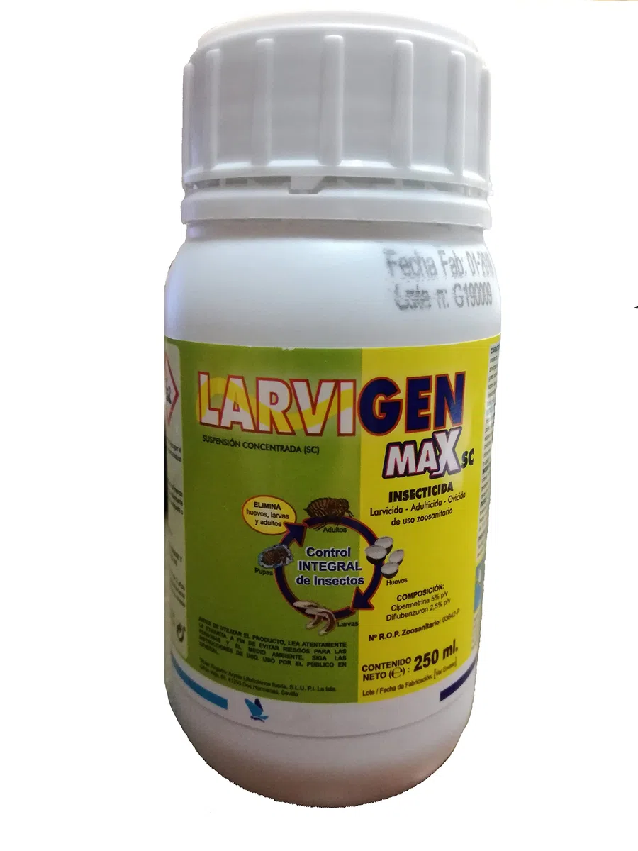 bioplagen-larvigen max-insecticida larvicida-adulticida 250 ml