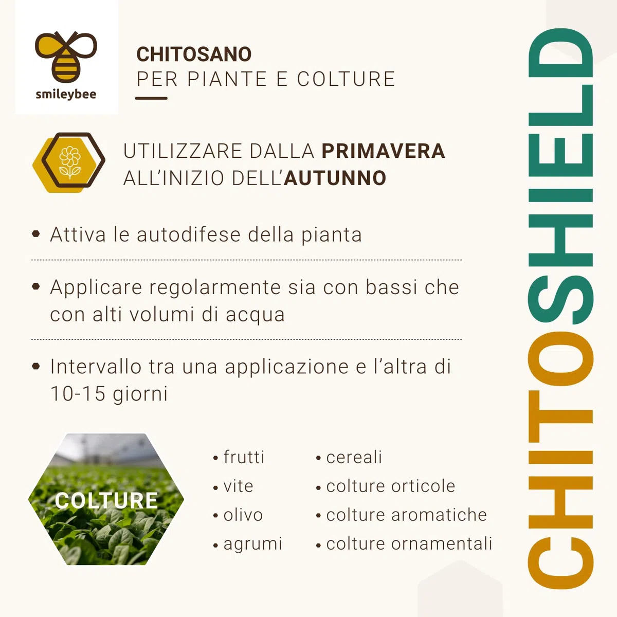 Chito Shield Attivatore Biostimonlante delle Difese Endogene della Pianta - 1 Litro'