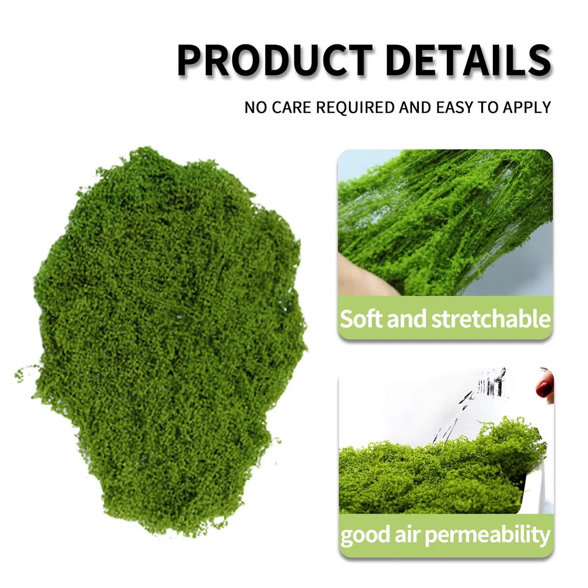 205 g, muschio per fai da te, muschio artificiale, muschio islandese, muschio islandese, presepe terrario, Moss acquista muschio naturale, decorazione, arte finte, decorazione per pareti, presepi