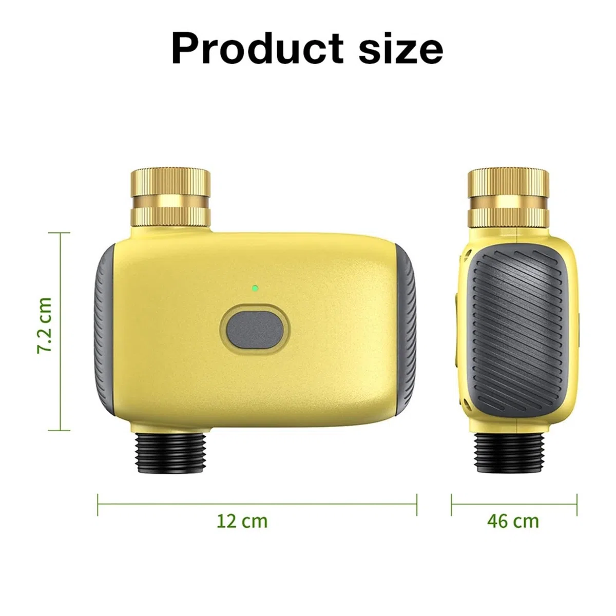 Timer automatico for irrigazione da giardino, di irrigazione con ritardo for pioggia, programmatore for tubo flessibile da rubinetto for giardino esterno