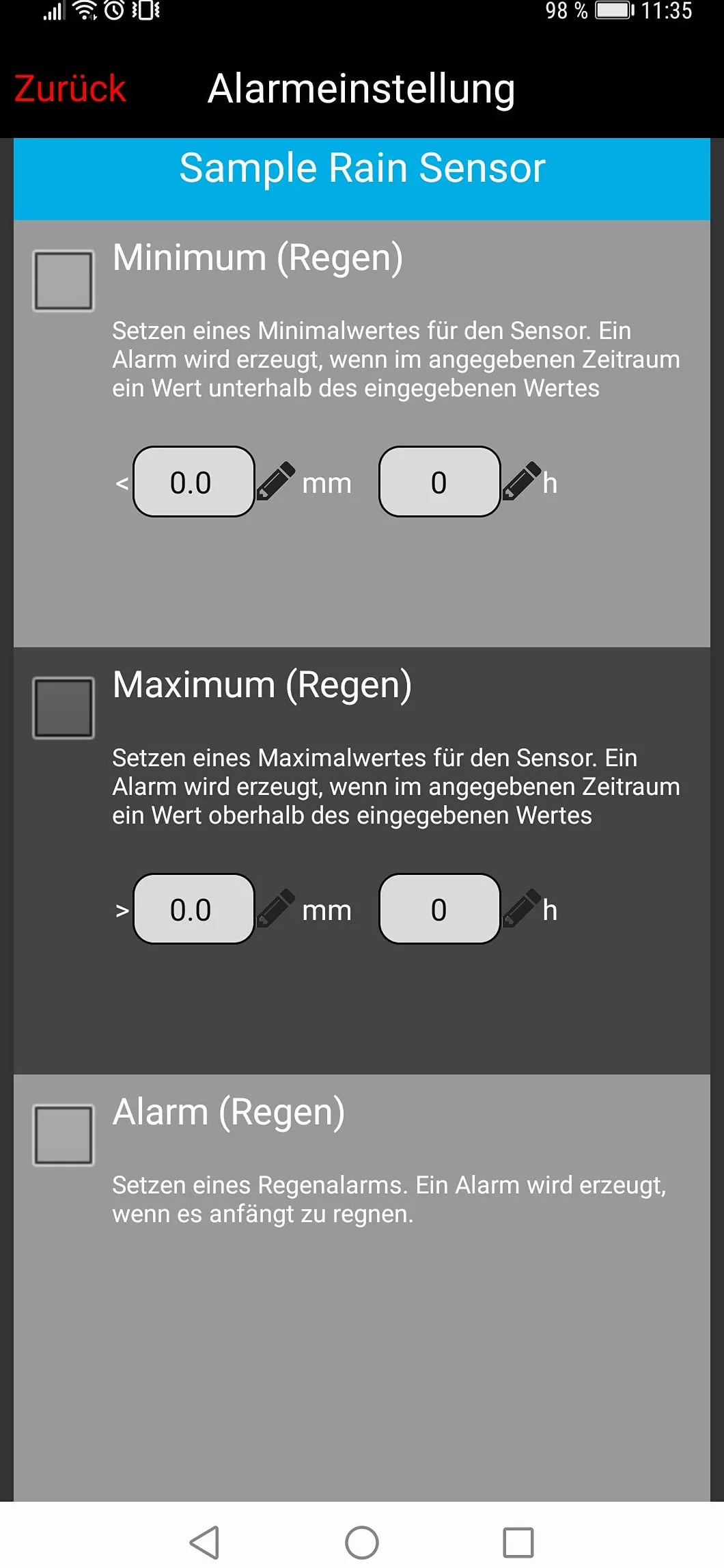 Technoline MA 10040 - Pluviometro completo, gateway e sensore di pioggia radio con app gratuita per smartphone, colore: Bianco