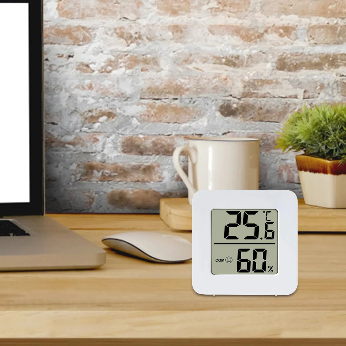 Monitoraggio 'umidità a temperatura - misuratore di umidità igrometro | digitale con indicatore di espressione,Sensore di umidità interna Indicatore di comfort 'aria per serre, appartamenti, incuba