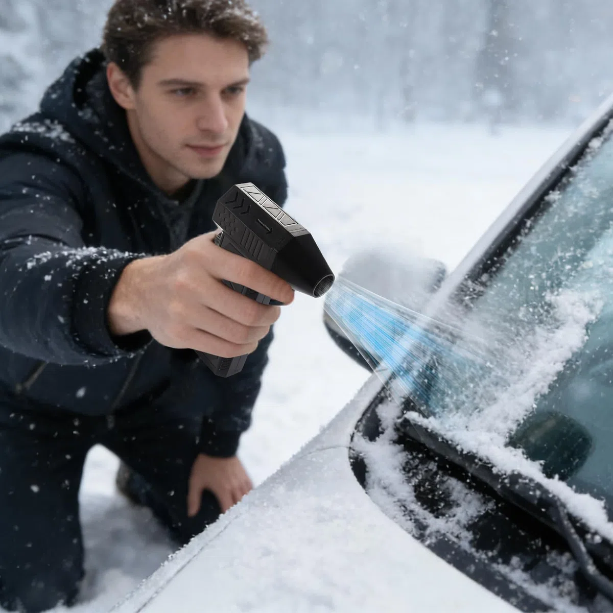 Soffiatore Per Neve Elettrico Soffiatore Elettrico per Polvere | Pulitore Di Polvere Da Cortile Per Uso Commerciale Patio Garage Casa Prato Esterno Appartamento Cortile Giardino