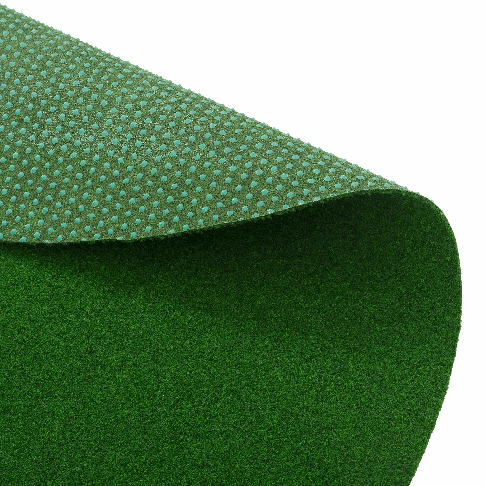 Snapstyle Kingston - Tappeto in Erba Artificiale - per Giardino, Terrazza, Balcone - Verde - Rotondo - 3 Dimensioni