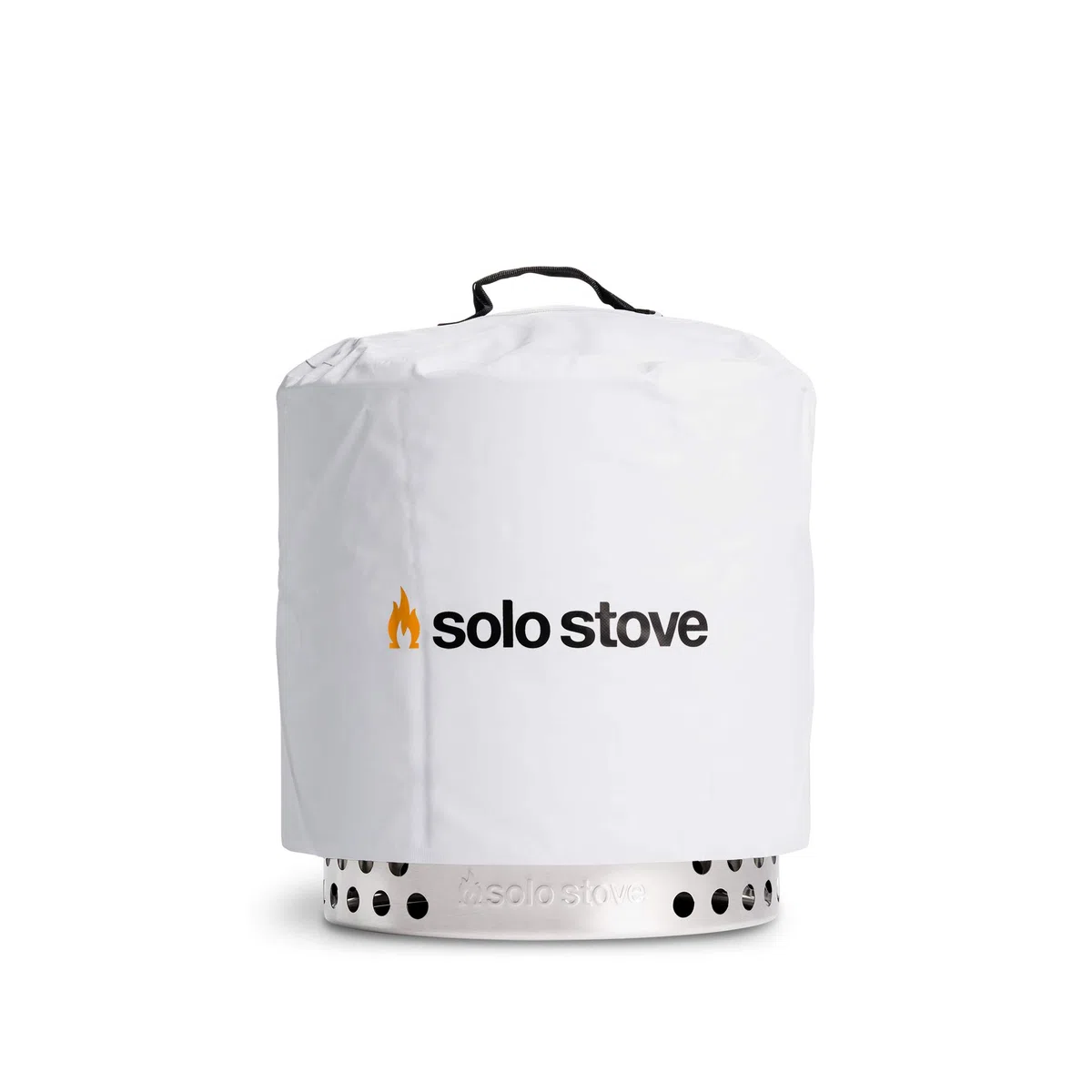 Solo Stove Protezione Ranger, Copertura Protettiva, Accessori per Braciere Ranger, Impermeabile, Poliestere Rivestito in PVC con Supporti Interni in Alluminio, ⌀ 45,5 cm, Altezza 38 cm, Bianco