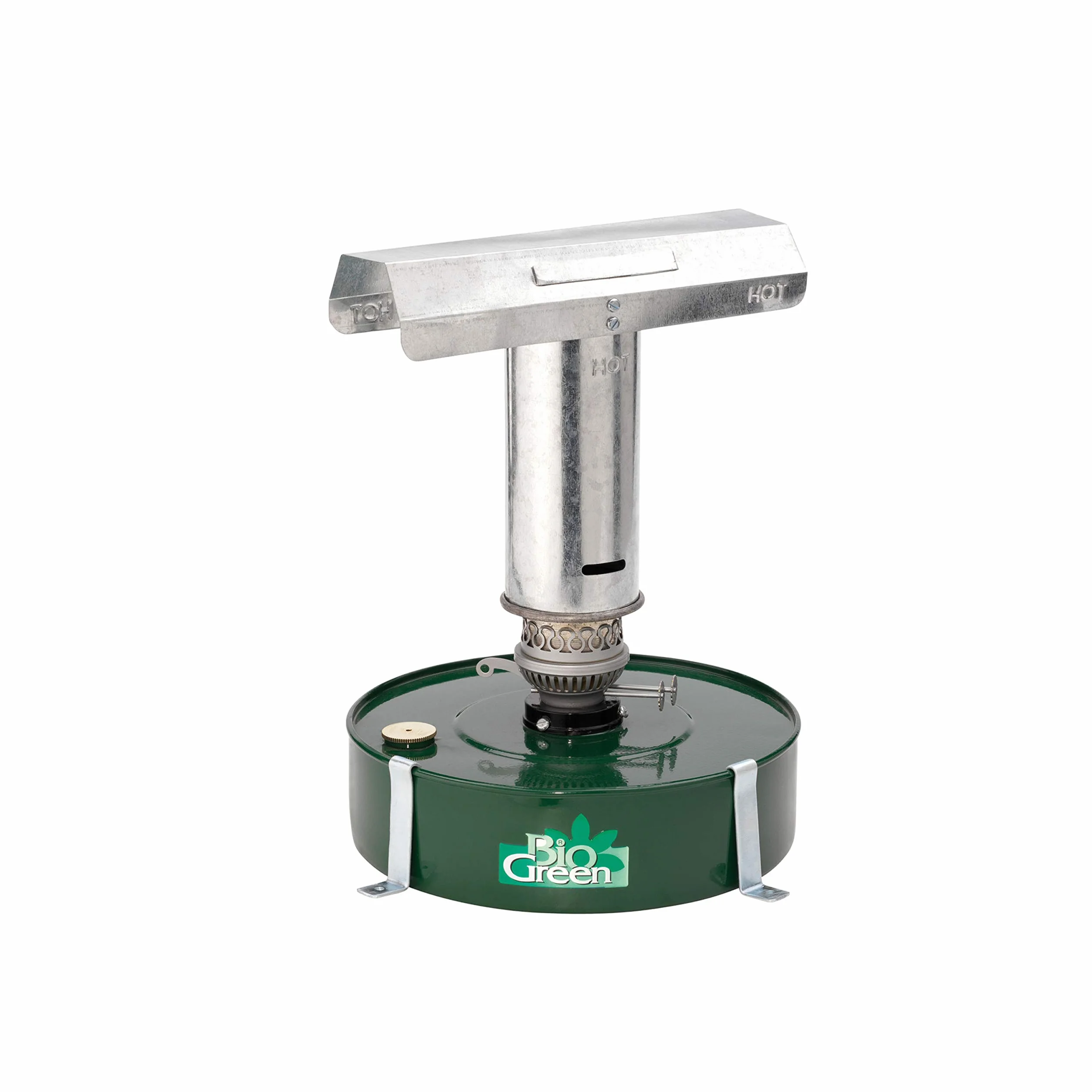 Bio Green - Warmax-Power 4, Riscaldatore a paraffina, per serre, colore: Verde/Argento