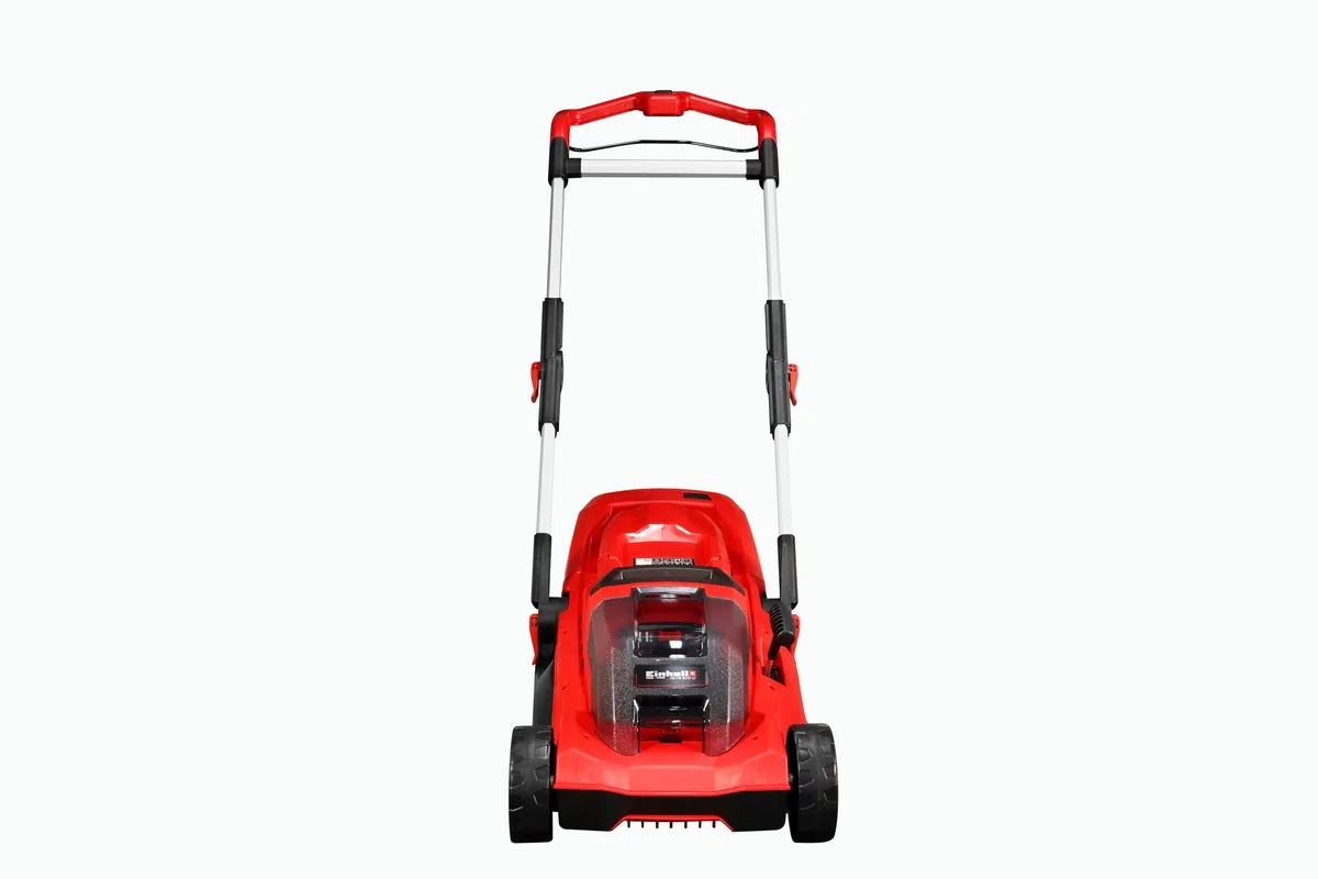 Einhell 3413172 Tosaerba a Batteria, Rosso, 37 cm Schnittbreite