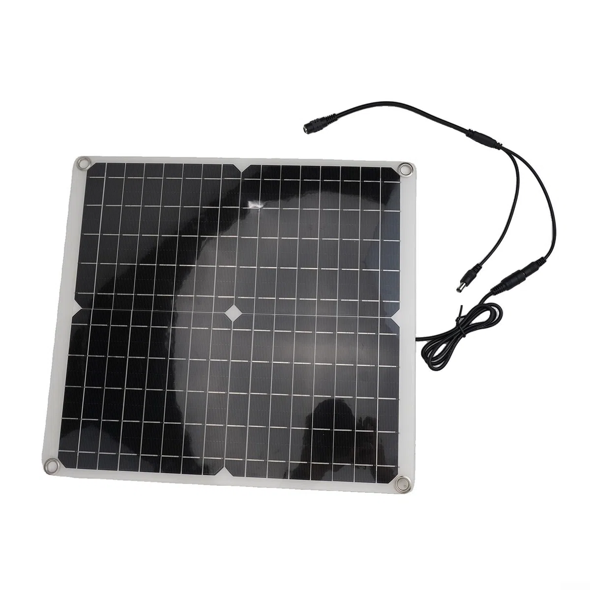 Ventola di scarico solare da 30 W, con doppia ventola, per serra, pollaio per camper, (ventilatore solare)