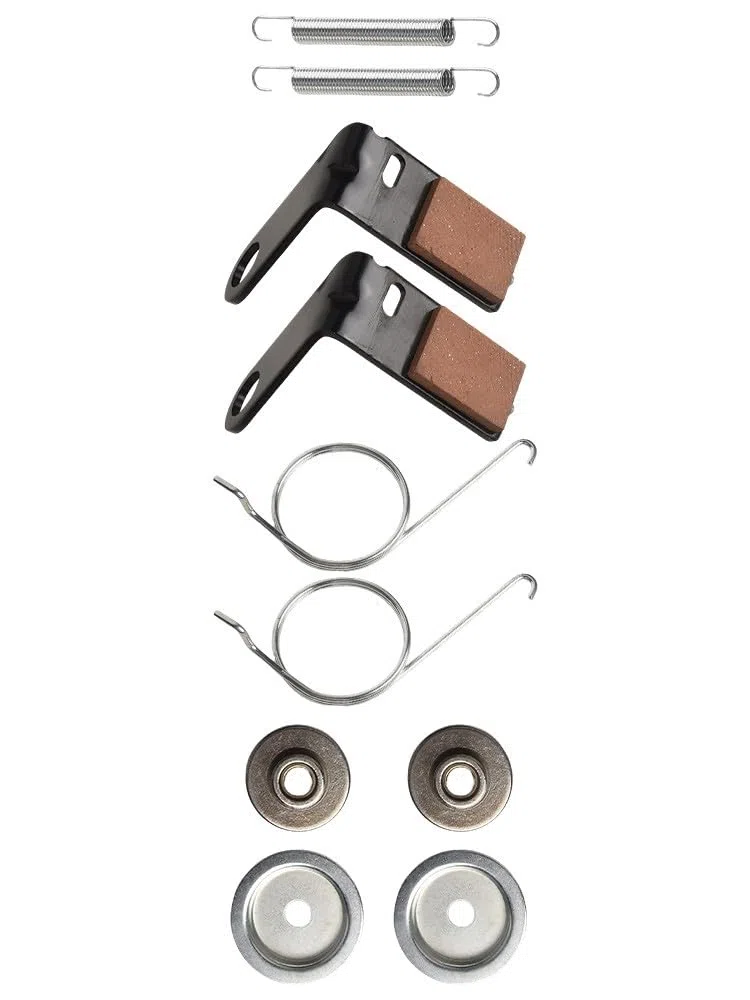2 set GY21943B Kit pastiglie freno GX20515 fermo GX20494 molle GX23240 boccole ponte e molle di tensione GX10120 per John-Deere
