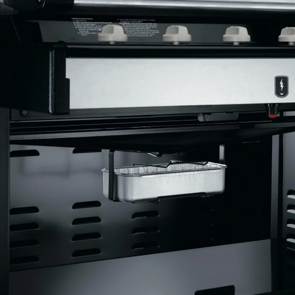 onlyfire Raccogli vaschetta in Alluminio e Supporto/Grasso Collezione Vaschetta raccogligocce per Grill a Gas Weber