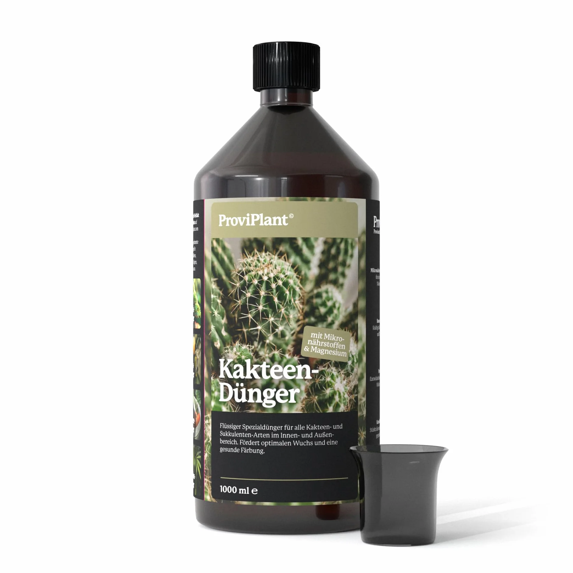 Fertilizzante per cactus – 1 litro di fertilizzante speciale per piante grasse e piante grasse per interni ed esterni, qualità professionale, ad alta efficienza – 200 litri di acqua – Made