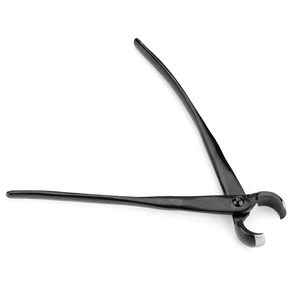 Taglierina concava - Taglierina per Rami con manopola concava con Bordo Arrotondato Nero Professionale, Strumenti per Bonsai da Giardino per Giardinaggio paesaggistico 210 mm / 8,27 Pollici