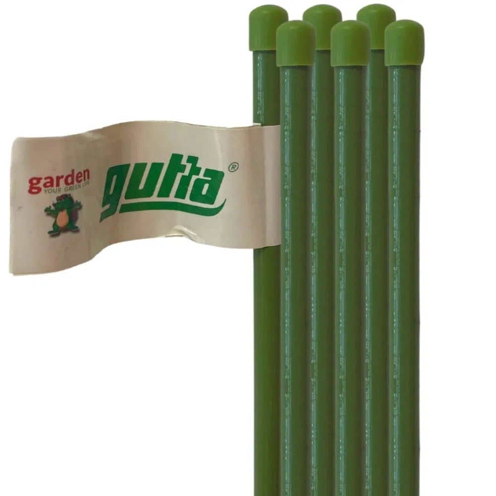 Gutta Bambooplast - Supporto per piante, Sostegno per piante, Canna da giardino Ø 11mm, Canne di bambu, Rivestimento PVC, Bastoni orto (20, 180)