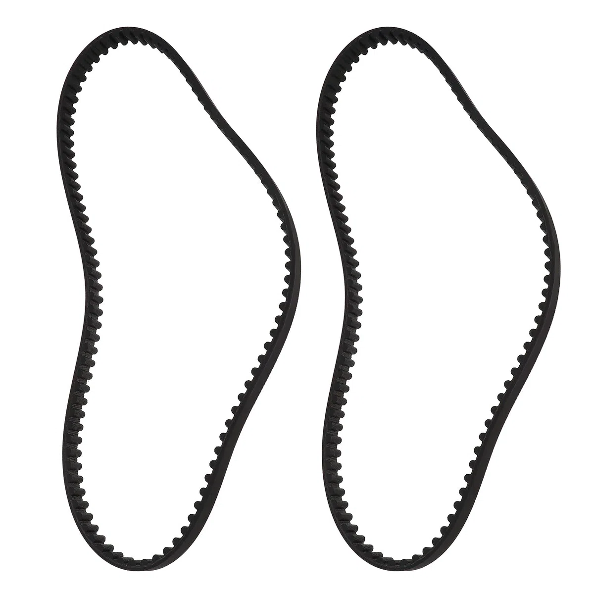 ECSiNG Confezione da 2 cinghie di trasmissione per tosaerba Stiga Park 95 Combi Deck 9585-0164-01 HTD800-8M-12 - 100 denti - 8 mm - Circonferenza: 800 mm