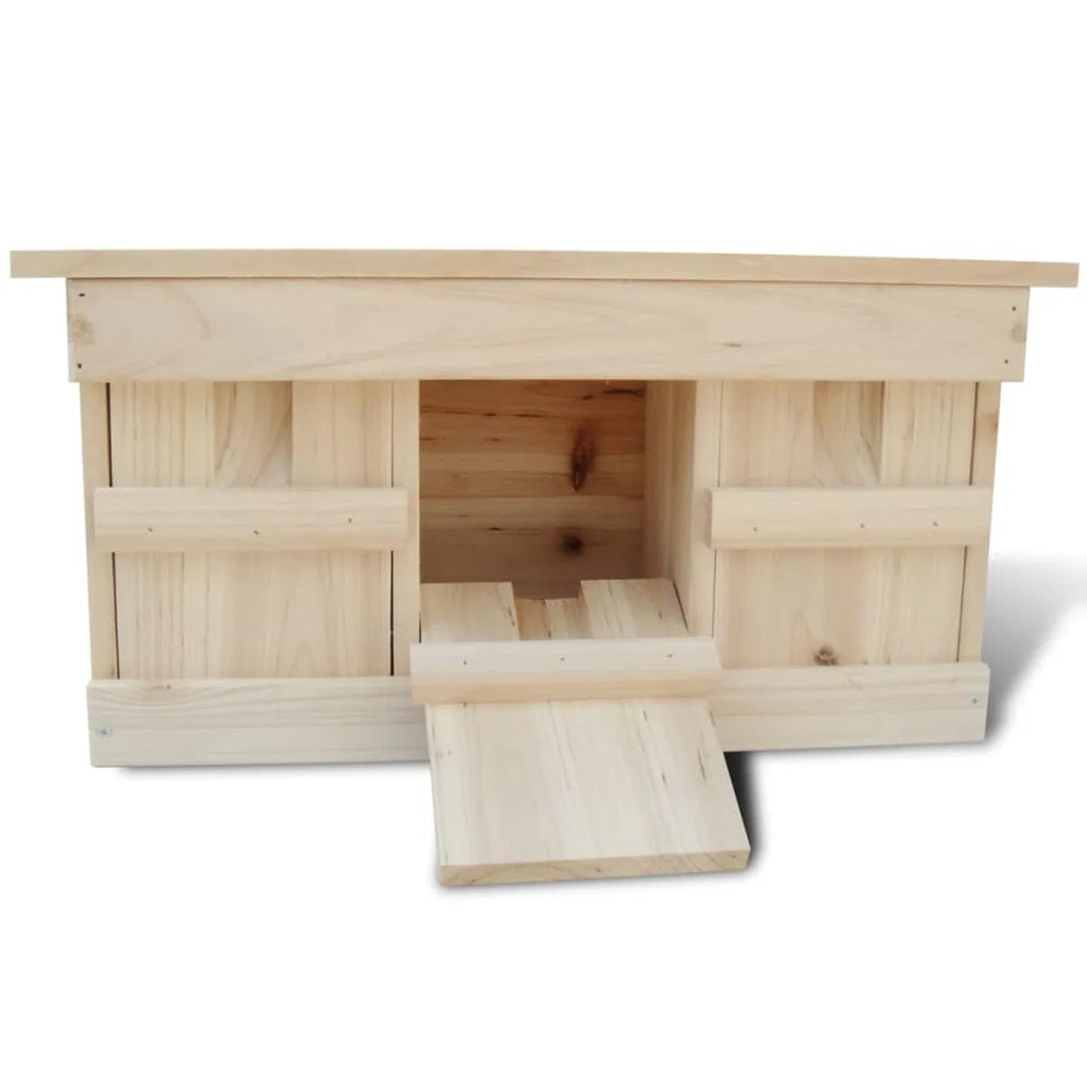 Casetta nido per passerotti 44 x 15,5 x 21,5 cm,Casa per Uccelli Legno Piccola Casetta Decorazione