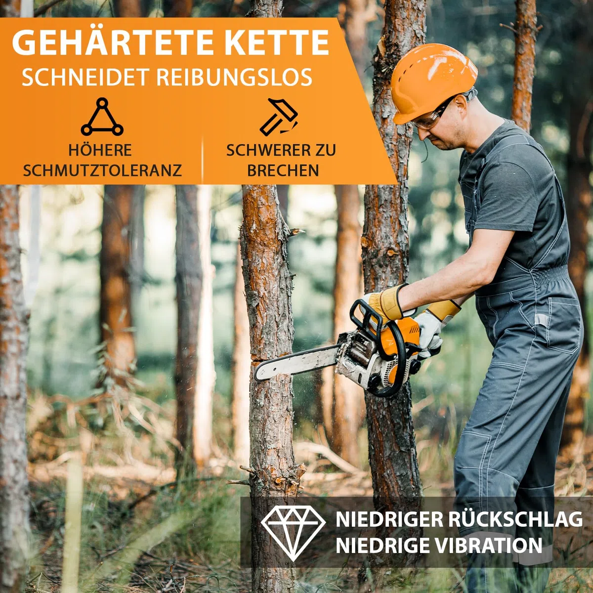 Catena per motosega da 30 cm, passo 1,1 mm, 64 maglie, compatibile con motoseghe Stihl 3670 000 0064 MSA 160 ms, MSA 60, MSA 70, MSA 120, MSA 140, MSA 160, MSA 200, MS 151