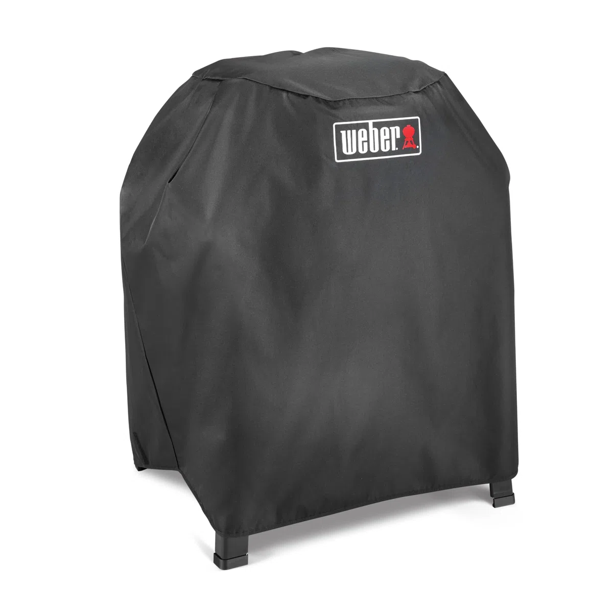 Weber Copertura Premium per Barbecue Elettrico Lumin con Supporto, Traspirante, Resistente ai Raggi UV e all’Acqua, Protezione da Vento e intemperie, con Chiusura in Velcro – Nero (3401289)