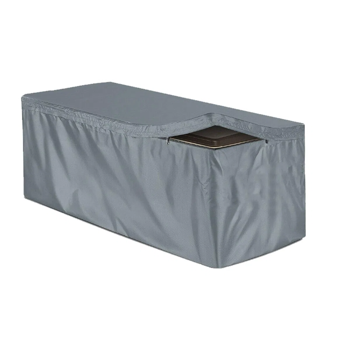 Generisch Copertura per mobili da giardino da giardino, cassapanca multiuso per cassapanca da giardino, copertura per cuscino, utilizzabile su box da giardino, copertura impermeabile