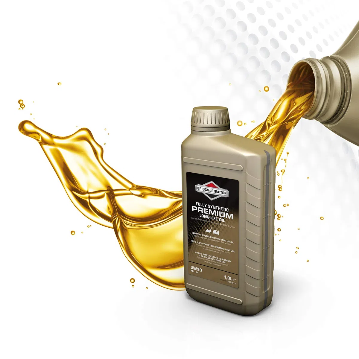 Huile 100% synthèse 1l Briggs et Stratton - 100007S