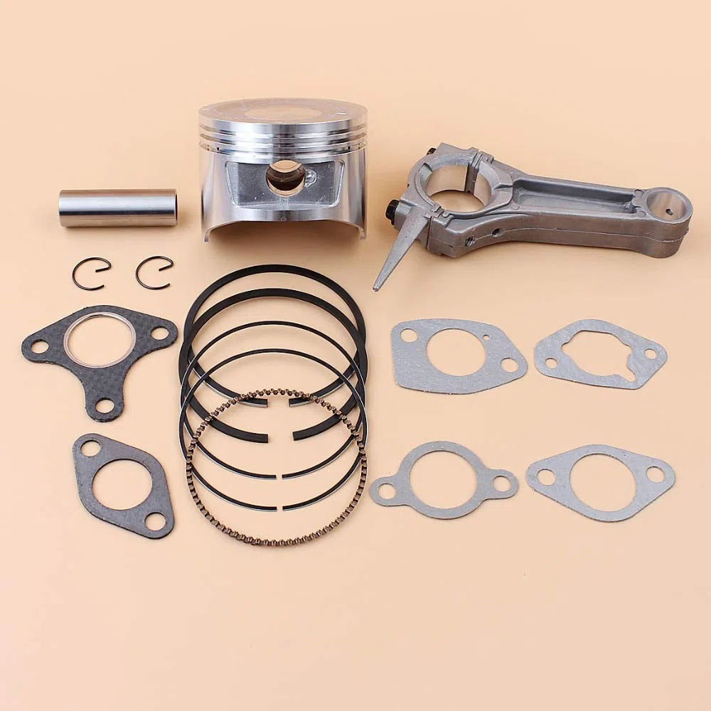 88 Millimetri Anelli Pistone Guarnizioni Biella Set per Honda GX390 188F 13HP Generatore di Benzina Rasaerba 13101-ZF6-W00