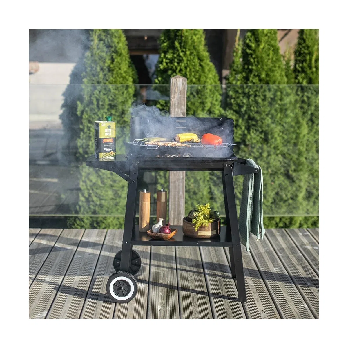 Barbecue a charbon - LIVOO - DOC328 - Inox
