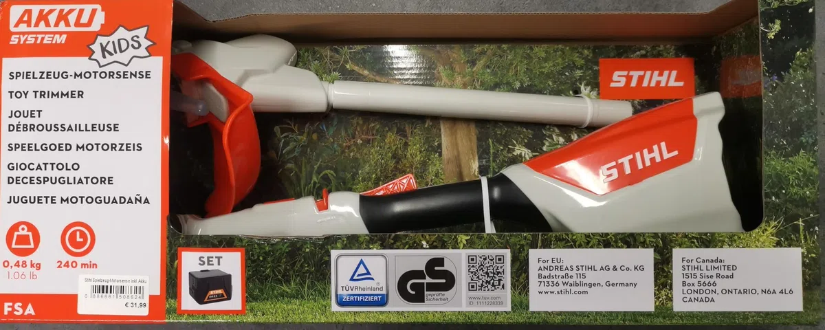 Stihl DECESPUGLIATORE A Giocattolo