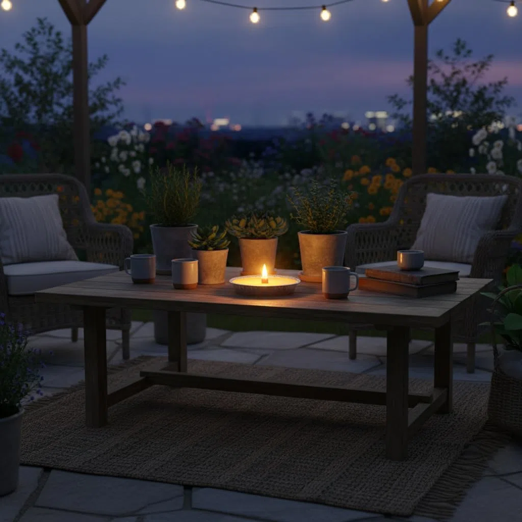 Cereria Di Giorgio - 32 fiaccole in alluminio alla Citronella di Java 100% Naturale - Anti zanzare e insetti - Diametro 16 cm - Durata 5 ore
